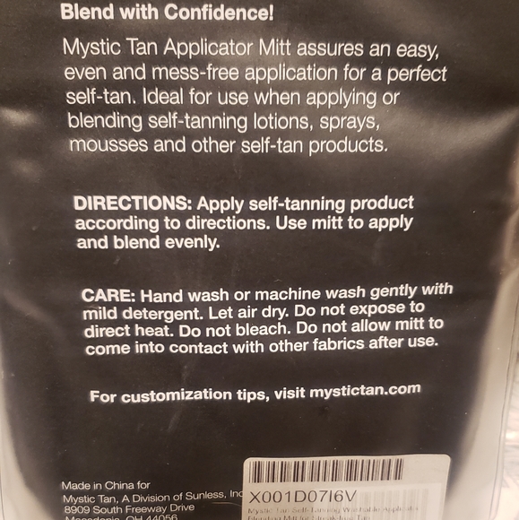 Mystic Tan Self-Tan applicator mitt. Brand new never out of the package - Picture 2 of 2